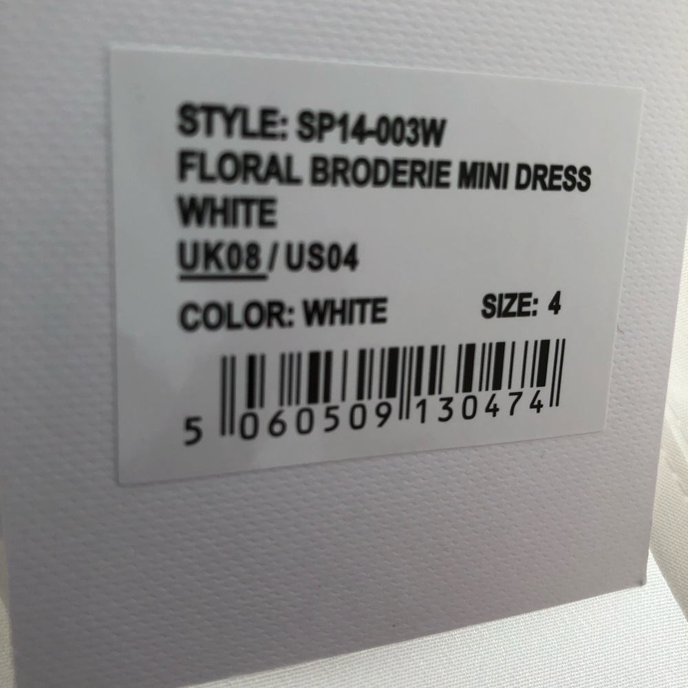 Self- Portrait ruffled eyelet anglaise dress - Picture 6 of 7